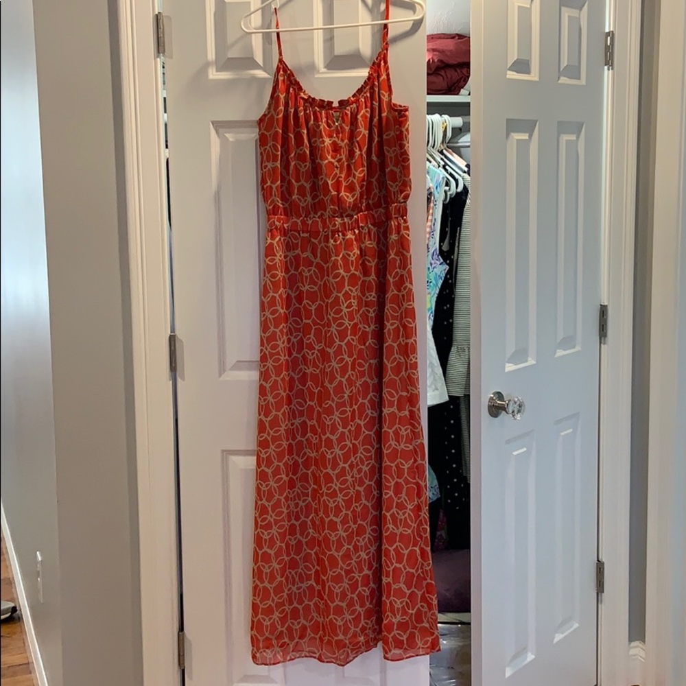 Red Banana Republic long dress